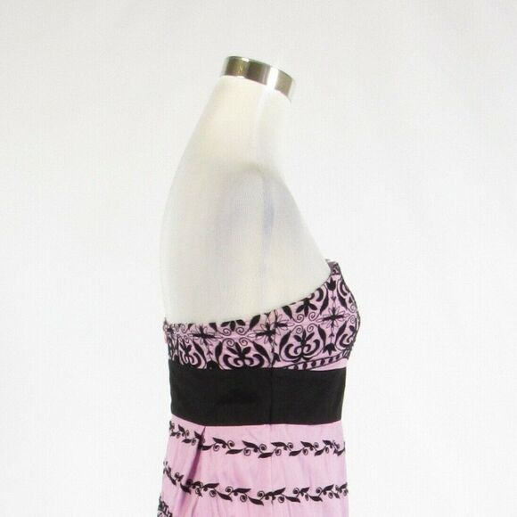 Lavender HELEN WANG empire waist dress 6 - Picture 6 of 8